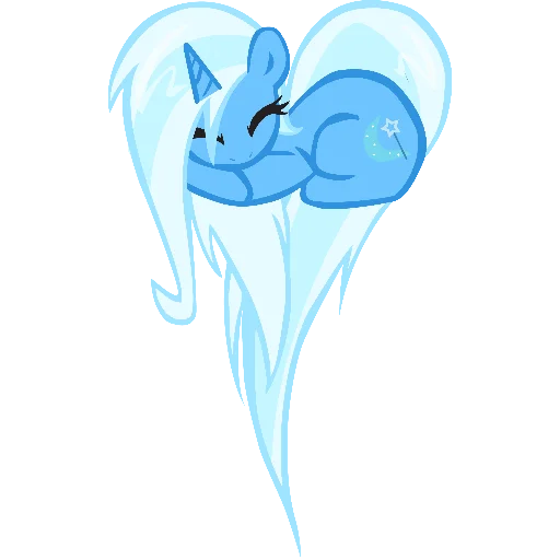 💙 Стикер «Heart mlp» для Telegram