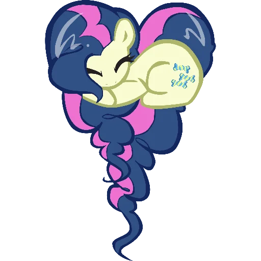 💛 Стикер «Heart mlp» для Telegram