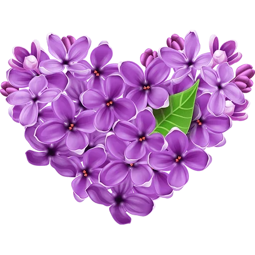 💜 Стикер «heartandflowergre» для Telegram