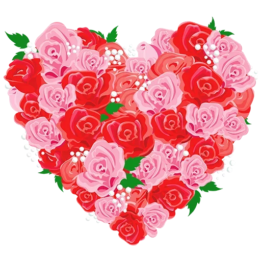 ❤️ Стикер «heartandflowergre» для Telegram