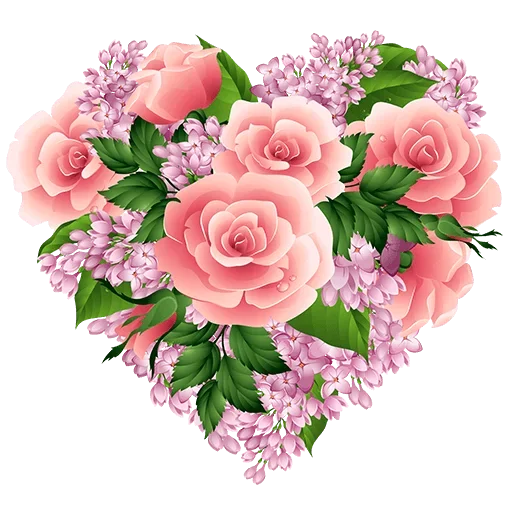 ❤️ Стикер «heartandflowergre» для Telegram