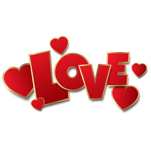 ❤ Стикер «Heart Flower» для Telegram