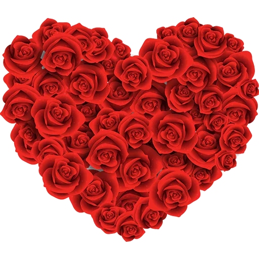❤ Стикер «Heart Flower» для Telegram