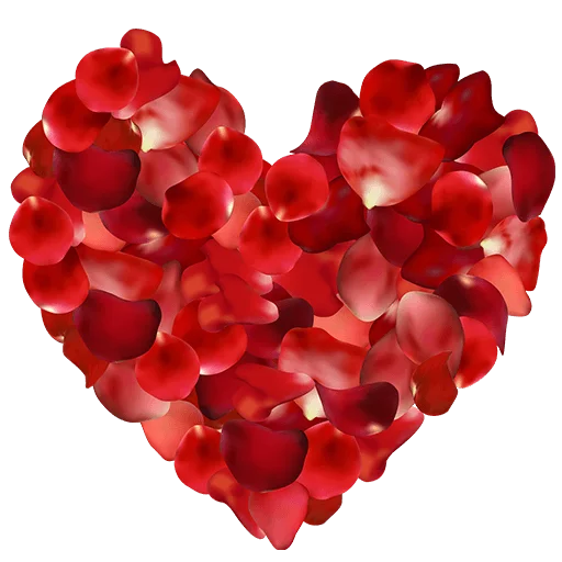 ❤ Стикер «Heart Flower» для Telegram