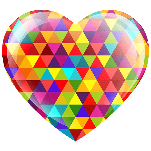 ❤ Стикер «Heart Flower» для Telegram