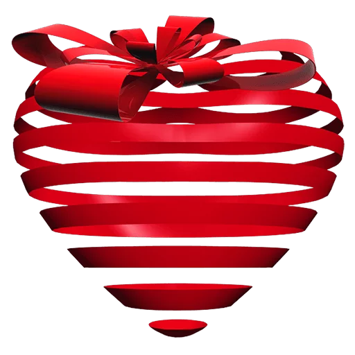 ❤ Стикер «Heart Flower» для Telegram