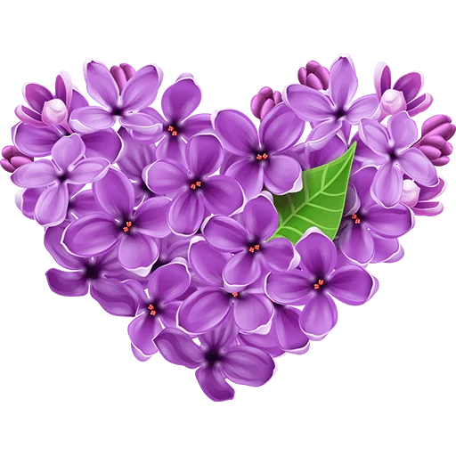 ❤ Стикер «Heart Flower» для Telegram