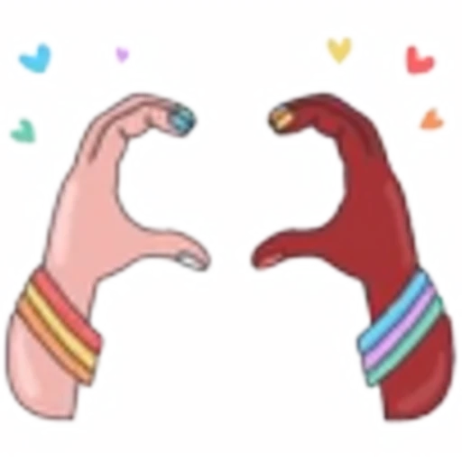 🌟 Эмодзи «Сердечки» для Telegram