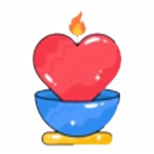 🌟 Эмодзи «Сердечки» для Telegram