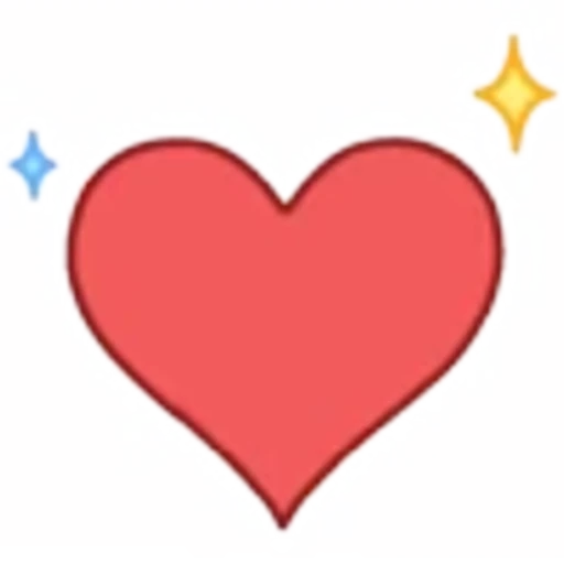 🌟 Эмодзи «Сердечки» для Telegram