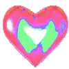 Стикер 33 Heart ❤️ сердечки для реакций и статусов