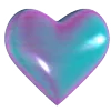 Стикер 36 Heart ❤️ сердечки для реакций и статусов