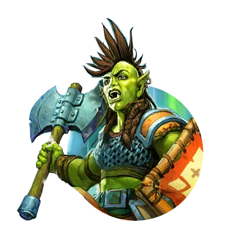 😮 Стикер «Hearthstone Heroes» для Telegram