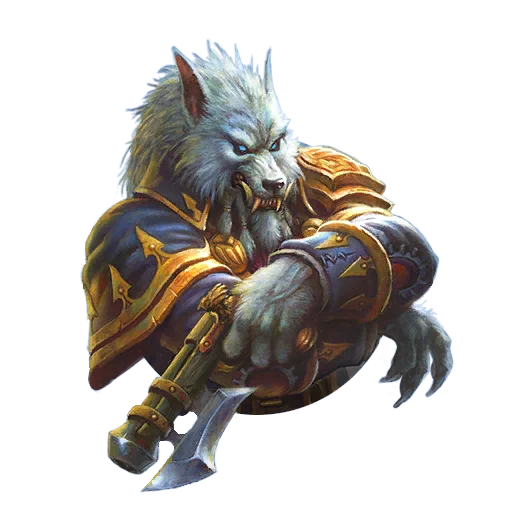 🐺 Стикер «Hearthstone Heroes» для Telegram