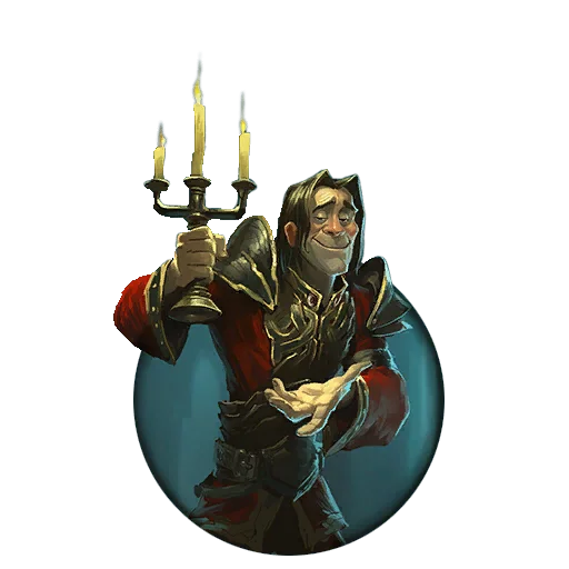 👩‍⚕️ Стикер «Hearthstone Heroes» для Telegram