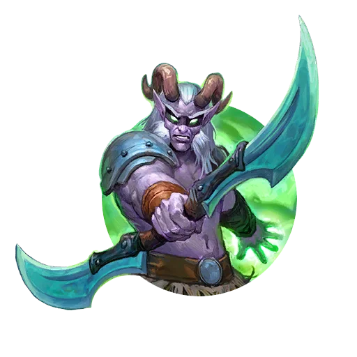 😑 Стикер «Hearthstone Heroes» для Telegram