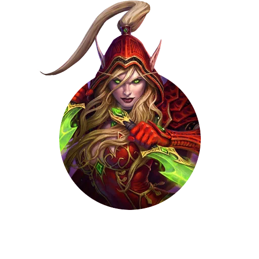🗡 Стикер «Hearthstone Heroes» для Telegram