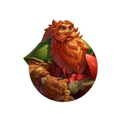 🧔 Стикер «Hearthstone Heroes» для Telegram