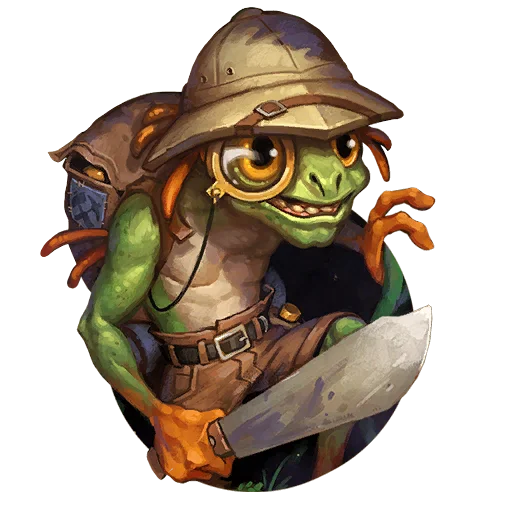 🗡 Стикер «Hearthstone Heroes» для Telegram