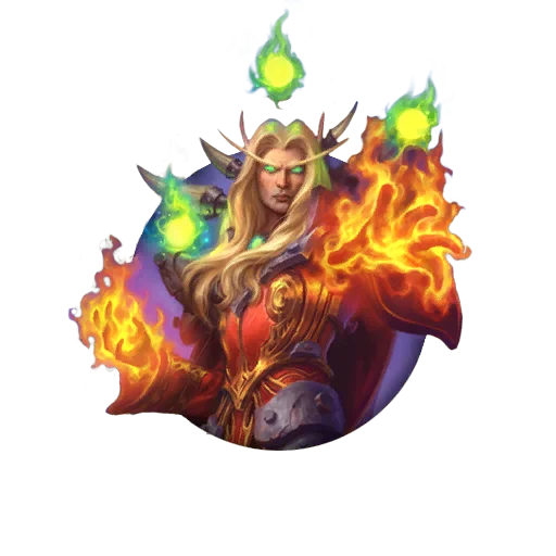 🧙 Стикер «Hearthstone Heroes» для Telegram