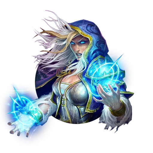😤 Стикер «Hearthstone Heroes» для Telegram