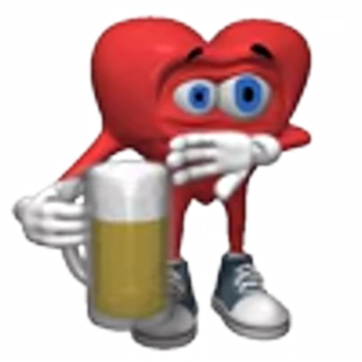 🍺 Эмодзи «heartlol» для Telegram