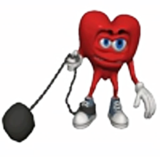 ⛓ Эмодзи «heartlol» для Telegram