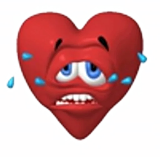 😭 Эмодзи «heartlol» для Telegram