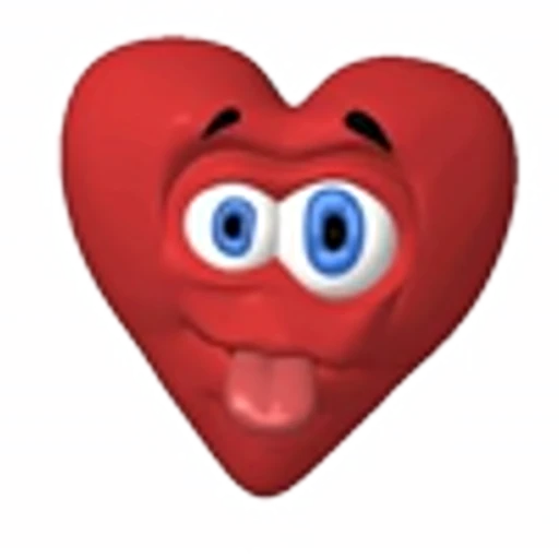 😛 Эмодзи «heartlol» для Telegram