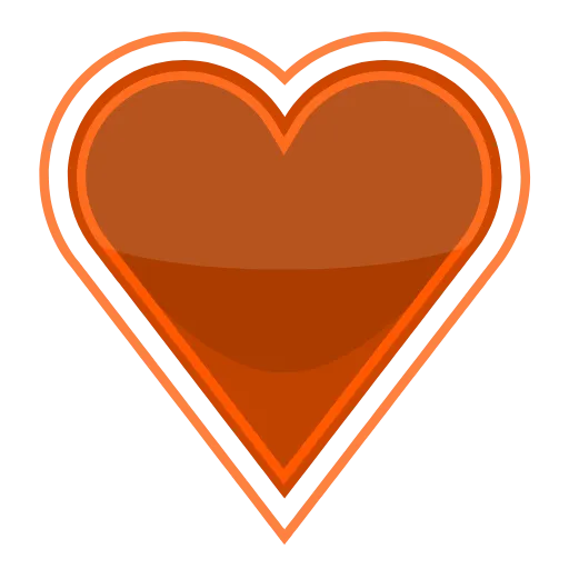 🧡 Стикер «Heart» для Telegram