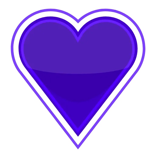 💜 Стикер «Heart» для Telegram