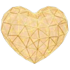 Стикер 8 ❤️ Набор эмоджи с текстурными сердечками