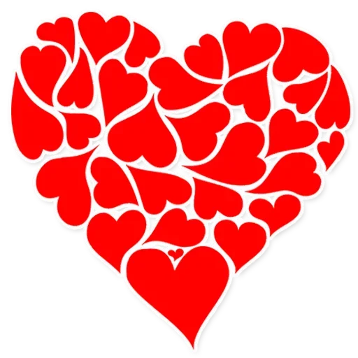 ❤️ Стикер «Hearts ਦਿਲ» для Telegram