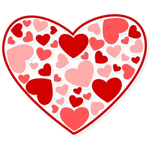 ❤️ Стикер «Hearts ਦਿਲ» для Telegram