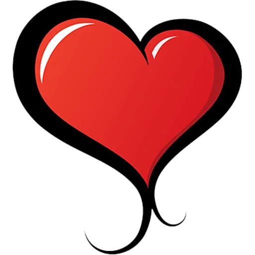 ❤️ Стикер «Hearts ਦਿਲ» для Telegram