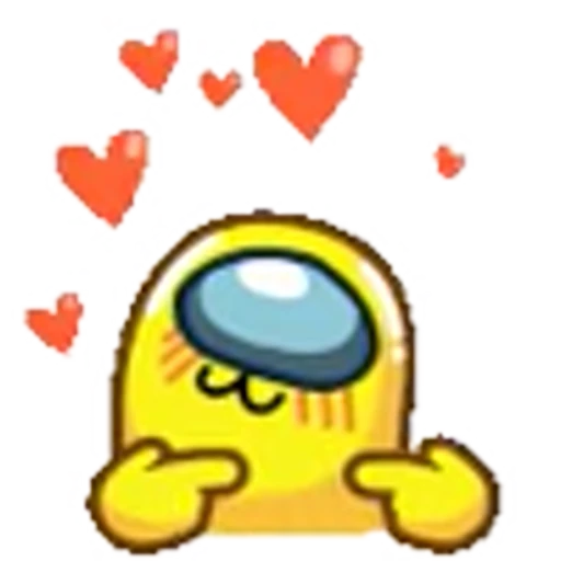 ❤️ Эмодзи «Hearts Animated» для Telegram