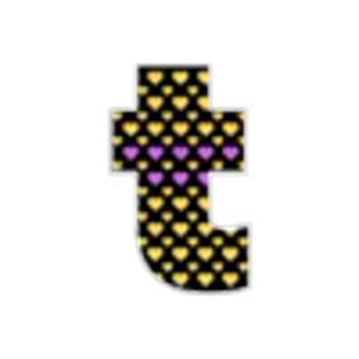 🔡 Эмодзи «Hearts Font» для Telegram