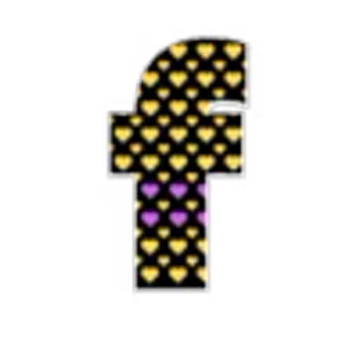 🔡 Эмодзи «Hearts Font» для Telegram