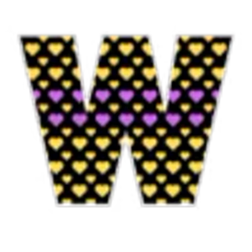 🔠 Эмодзи «Hearts Font» для Telegram
