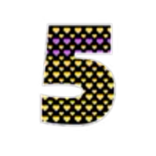 5️⃣ Эмодзи «Hearts Font» для Telegram