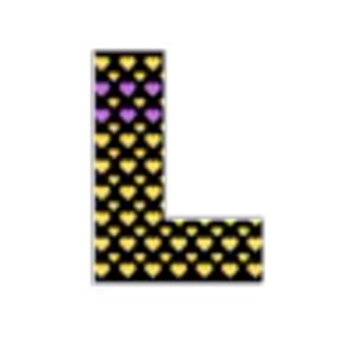 🔠 Эмодзи «Hearts Font» для Telegram