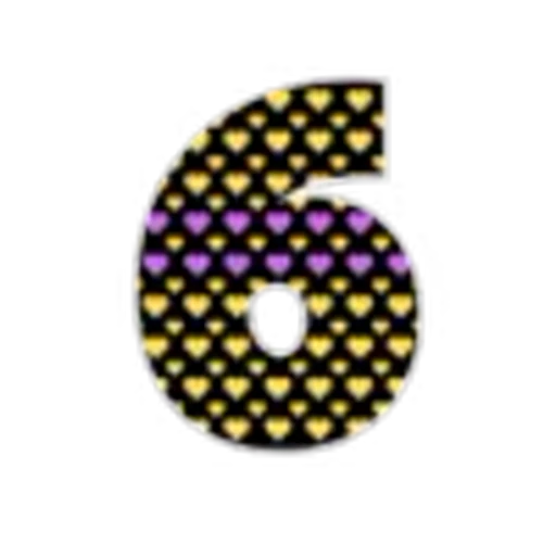 6️⃣ Эмодзи «Hearts Font» для Telegram