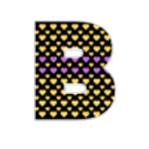 🔠 Эмодзи «Hearts Font» для Telegram