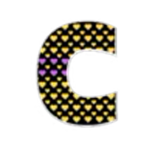 🔠 Эмодзи «Hearts Font» для Telegram