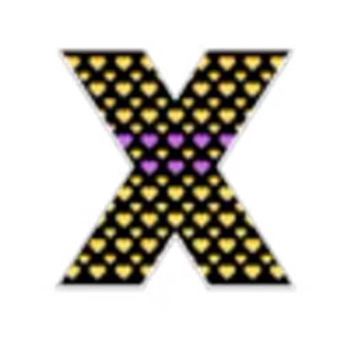 🔠 Эмодзи «Hearts Font» для Telegram