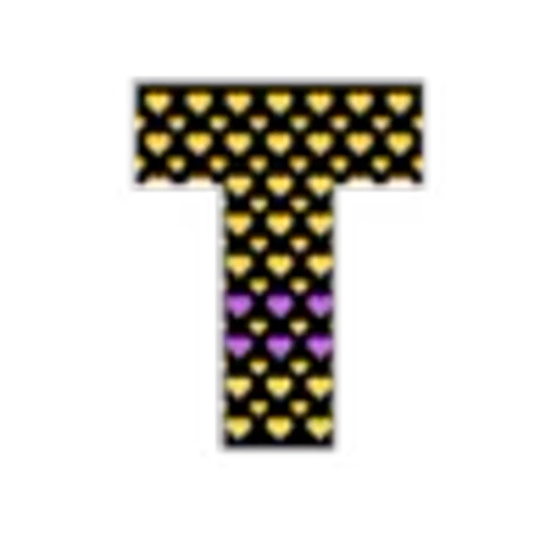 🔠 Эмодзи «Hearts Font» для Telegram