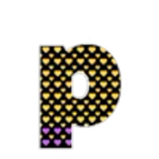 🔡 Эмодзи «Hearts Font» для Telegram