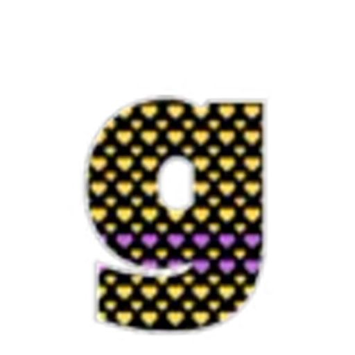 🔡 Эмодзи «Hearts Font» для Telegram