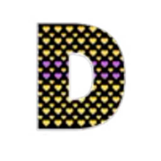 🔠 Эмодзи «Hearts Font» для Telegram