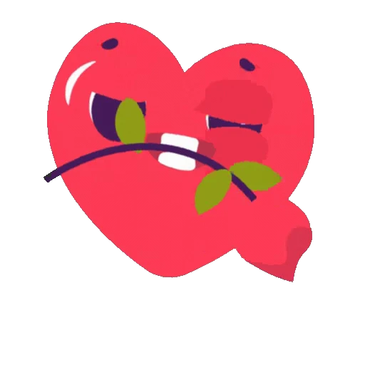 🌹 Стикер «Сердечки» для Telegram